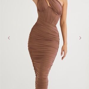 House Of CB Mocha Dress
